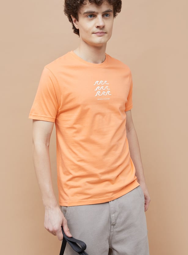 FAME FOREVER Typographic Print T-shirt