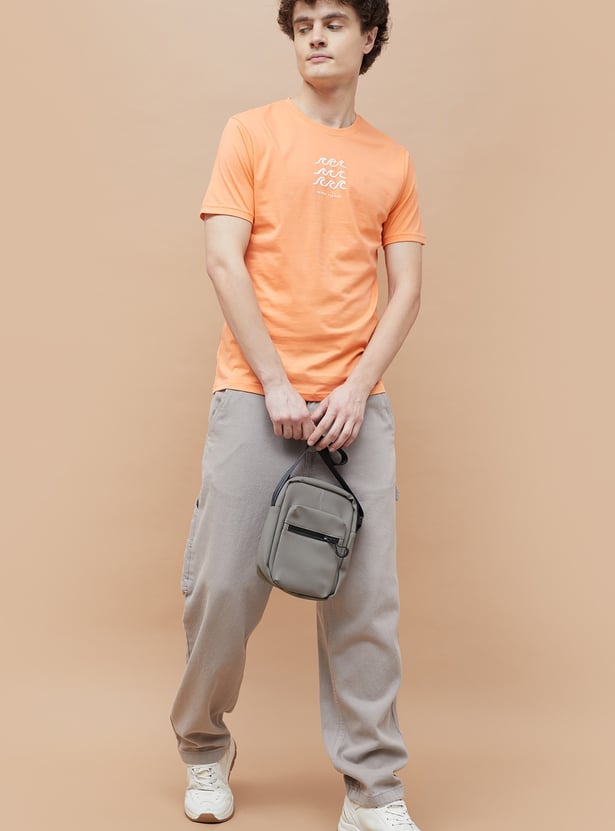 FAME FOREVER Typographic Print T-shirt