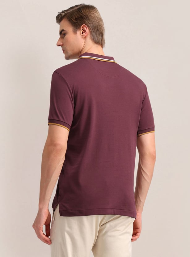US POLO ASSN Solid Polo T-shirt
