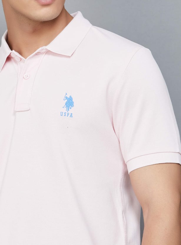 US POLO ASSN Solid Polo T-shirt