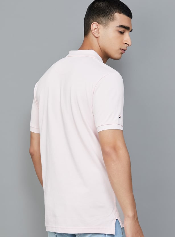 US POLO ASSN Solid Polo T-shirt