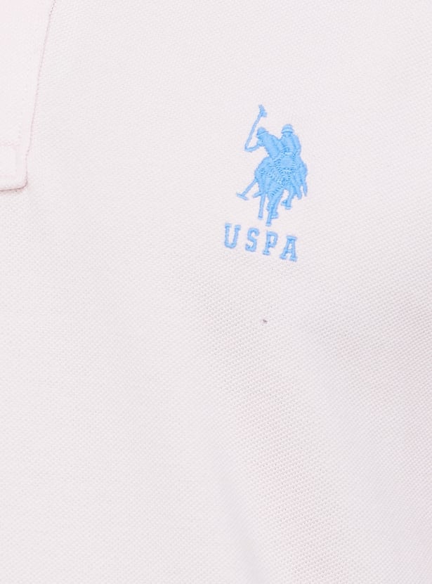 US POLO ASSN Solid Polo T-shirt