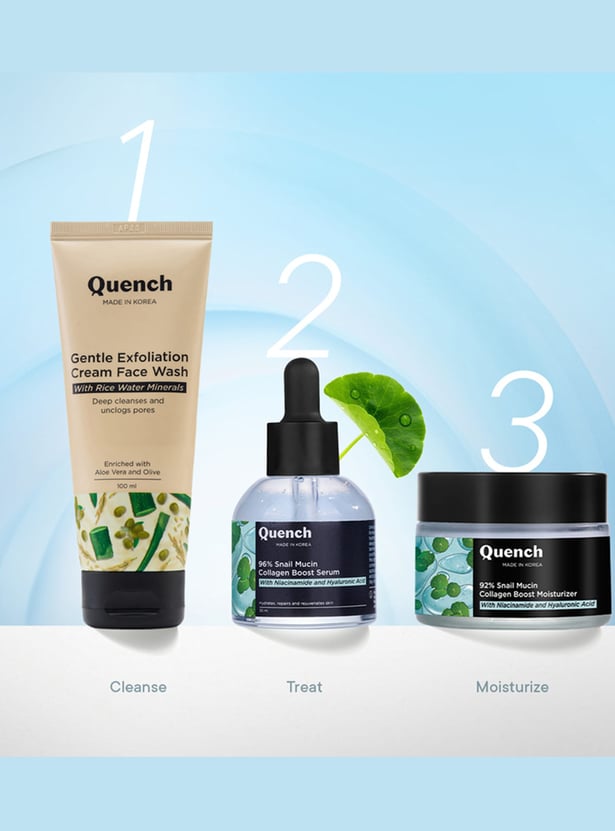 QUENCH 96 Percent Snail Mucin Collagen Boost Serum - 30ml