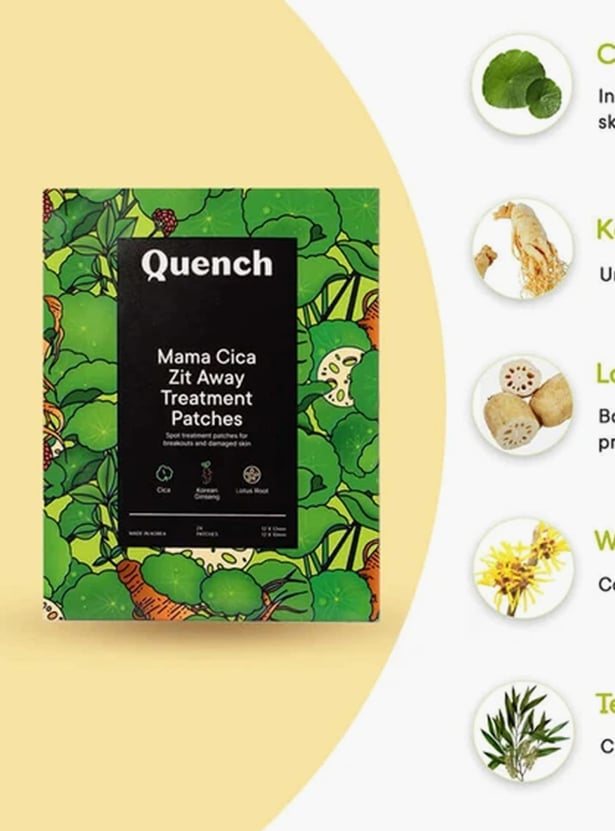QUENCH Mama Cica Zit Away Treatment Patches - 10g