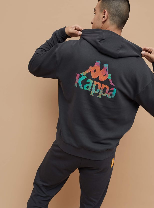 KAPPA Back Print Hooded Sweatshirt
