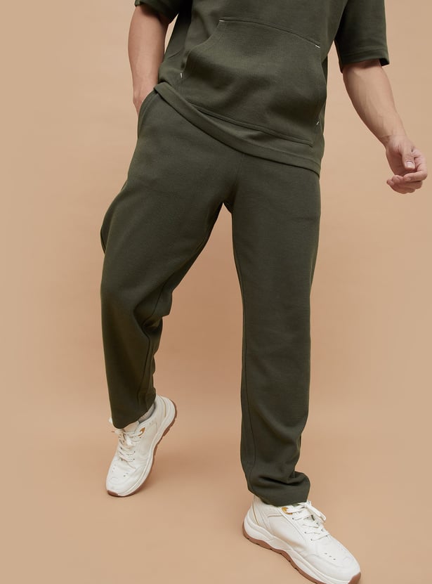 SMILEY WORLD Knitted Track Pants