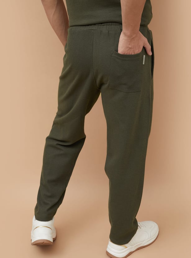 SMILEY WORLD Knitted Track Pants