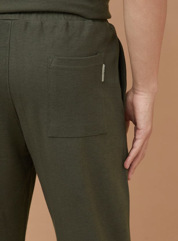 SMILEY WORLD Knitted Track Pants