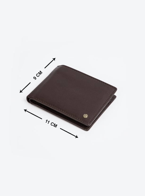 ALLEN SOLLY Solid Bi-Fold Wallet