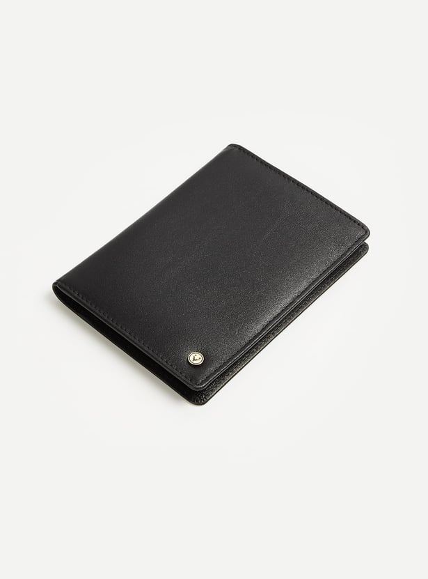 ALLEN SOLLY Solid Bi-Fold Wallet