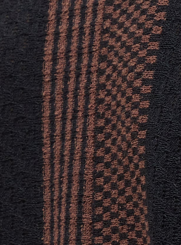 DENIMIZE Knitted Cuban Collar Shirt