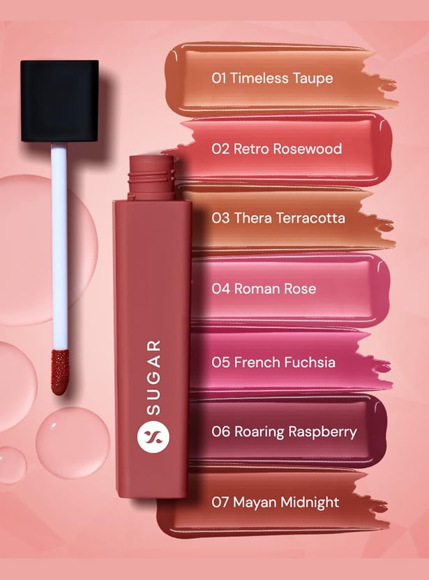 SUGAR Drop A Tint Lip Oil - 01 Timeless Taupe - 4ml