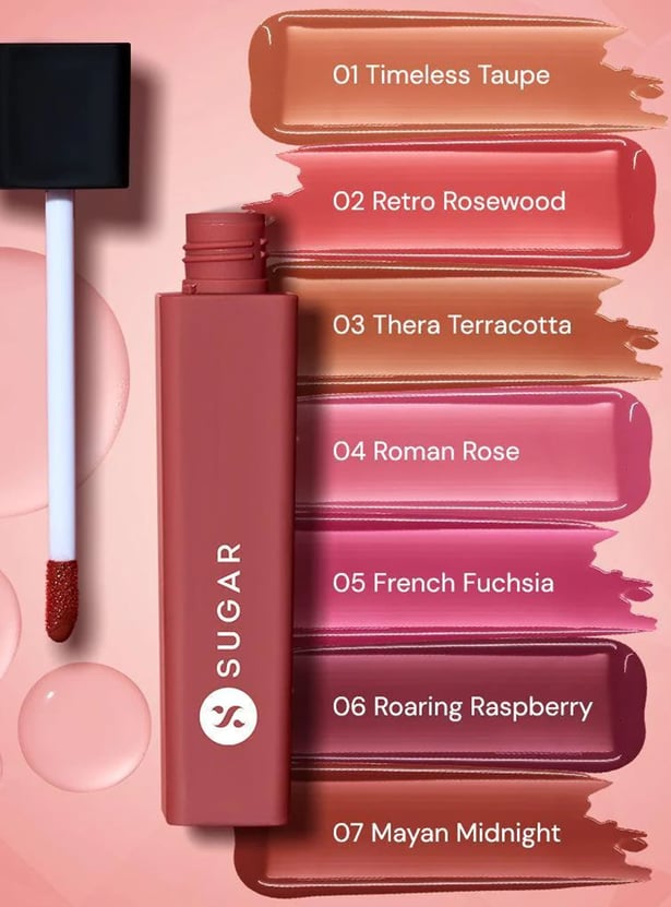 SUGAR Drop A Tint Lip Oil - 02 Retro Rosewood - 4ml