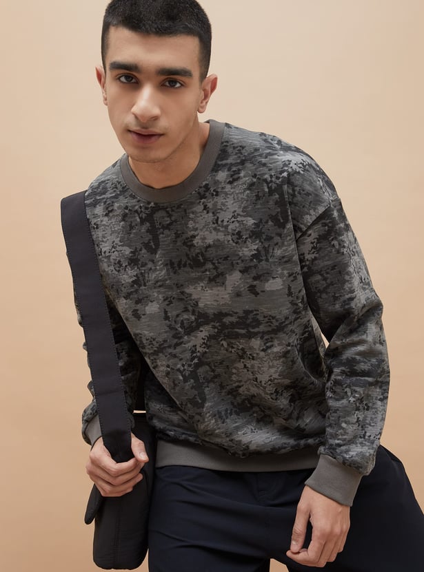 FORCA Printed Oversized Sweatshirt