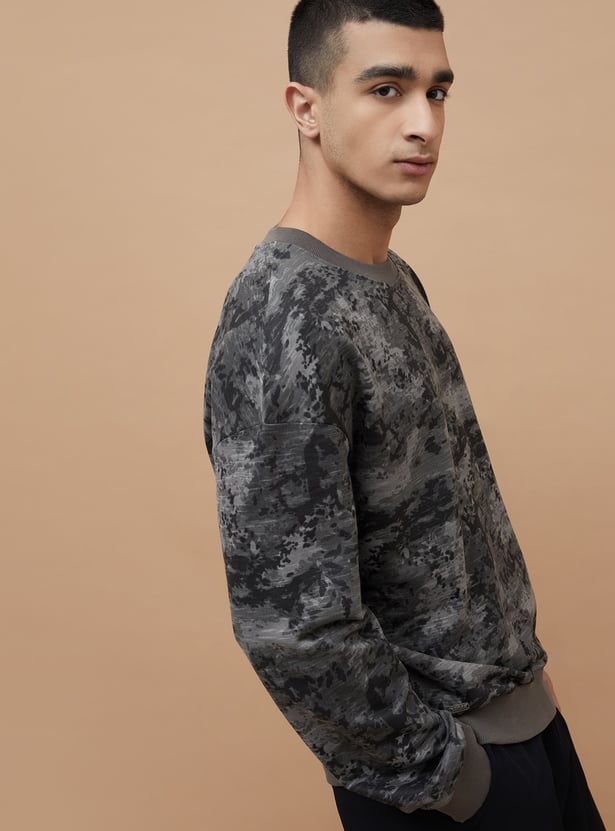 FORCA Printed Oversized Sweatshirt
