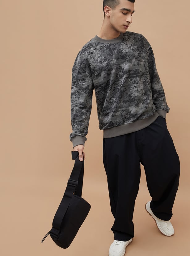 FORCA Printed Oversized Sweatshirt