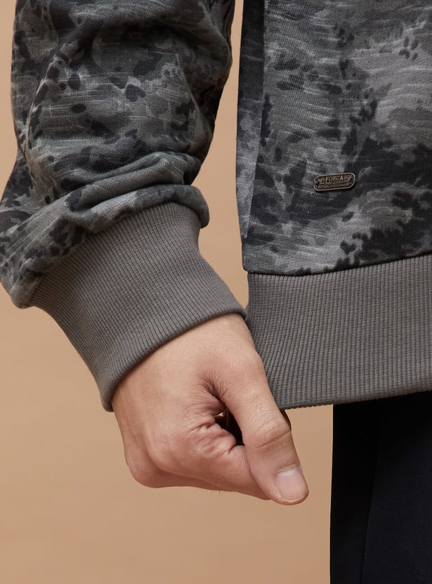 FORCA Printed Oversized Sweatshirt