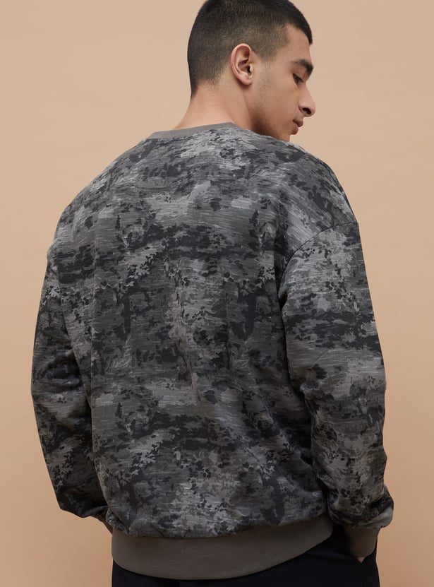 FORCA Printed Oversized Sweatshirt