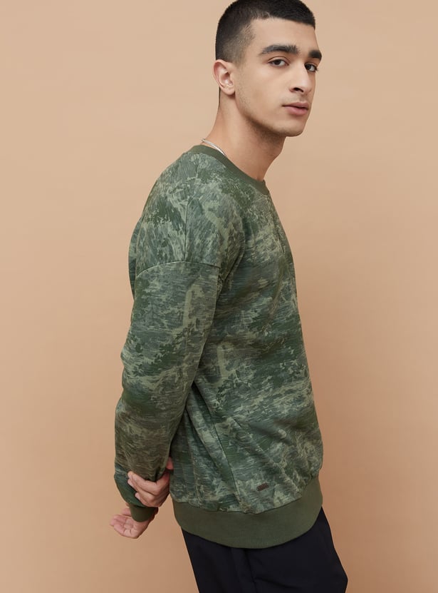 FORCA Printed Oversized Sweatshirt