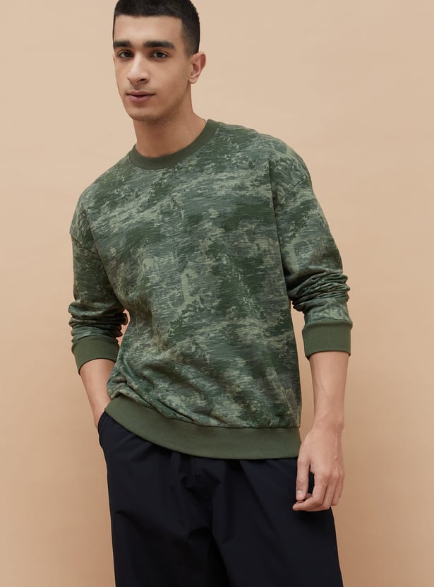 FORCA Printed Oversized Sweatshirt