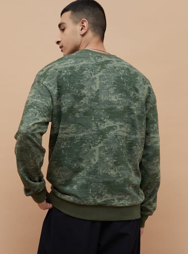 FORCA Printed Oversized Sweatshirt