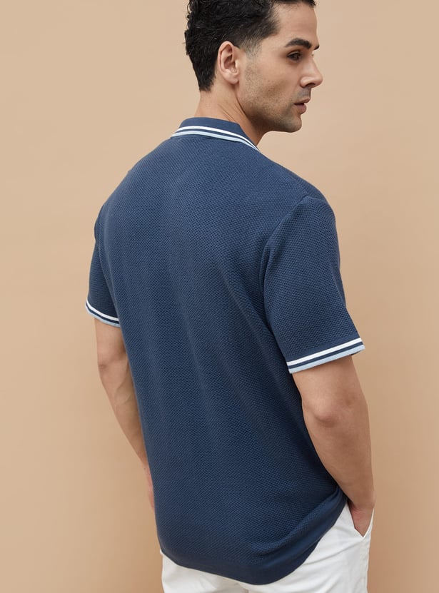 CODE UNWIND Knitted Regular Fit Shirt