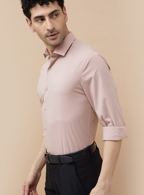 CODE Solid Slim Fit Formal Shirt