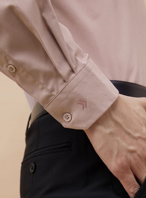 CODE Solid Slim Fit Formal Shirt