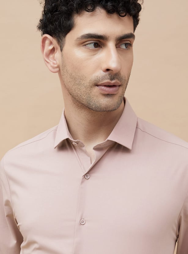 CODE Solid Slim Fit Formal Shirt