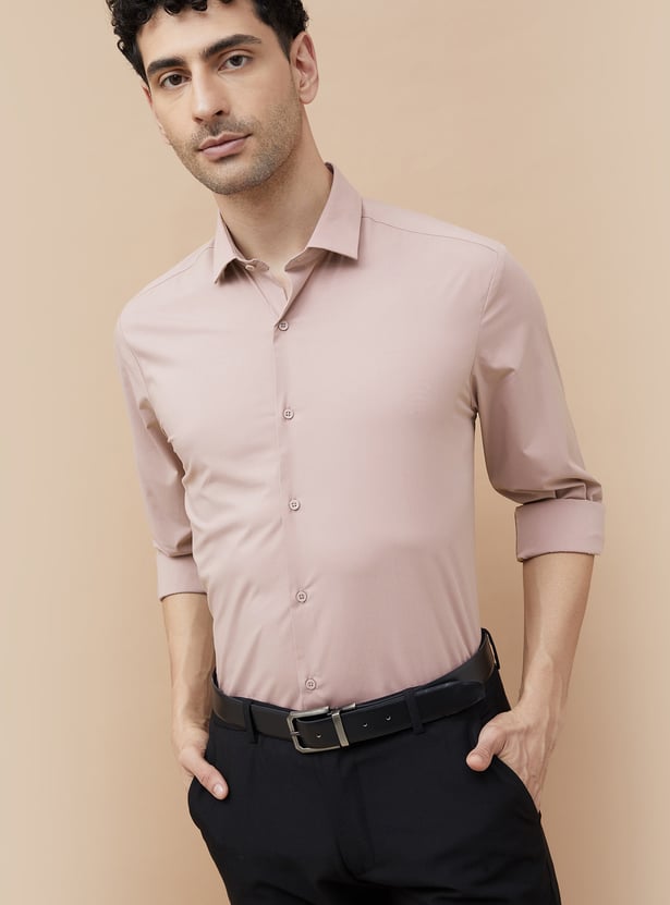 CODE Solid Slim Fit Formal Shirt