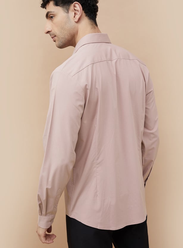 CODE Solid Slim Fit Formal Shirt