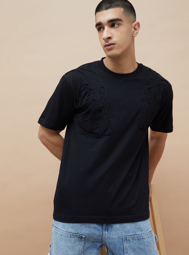 FORCA QRK Applique Detailed T-shirt