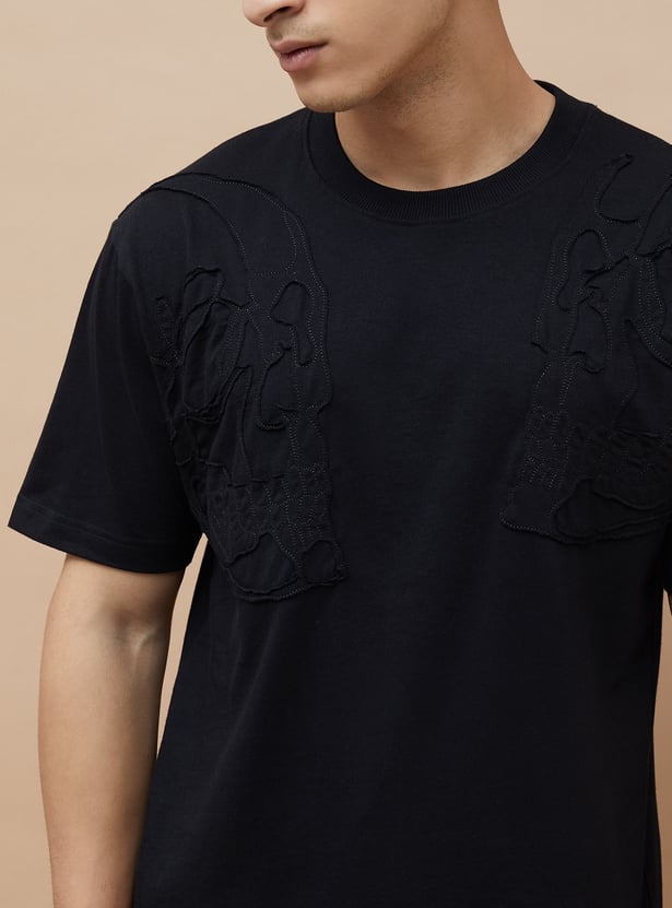 FORCA QRK Applique Detailed T-shirt