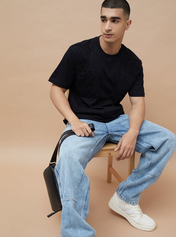 FORCA QRK Applique Detailed T-shirt