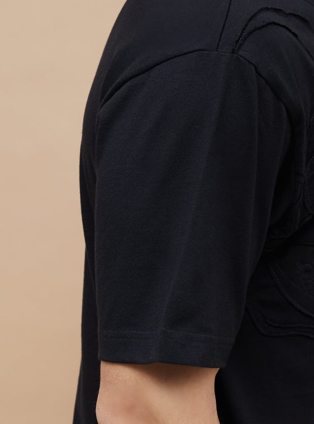 FORCA QRK Applique Detailed T-shirt
