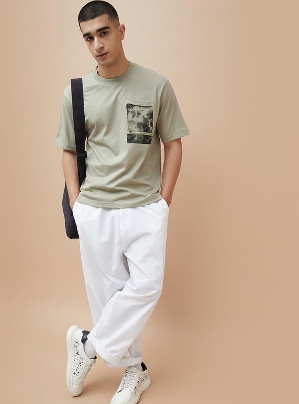FORCA QRK Pocket Print T-shirt