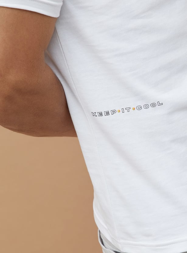 Smiley World Graphic Print T-shirt