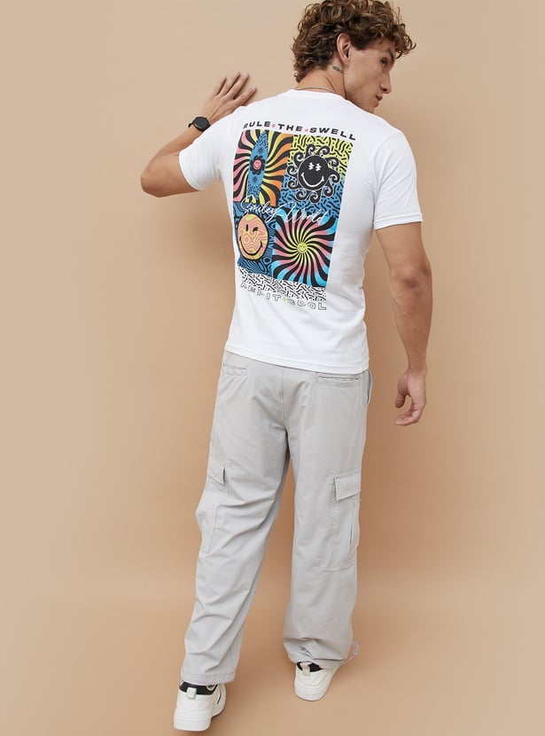 Smiley World Graphic Print T-shirt