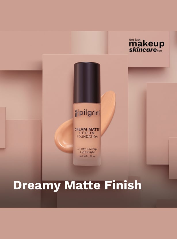 PILGRIM Dream Matte Serum Foundation - Rich Caramel - 30ml