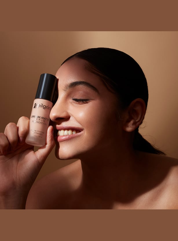 PILGRIM Dream Matte Serum Foundation - Rich Caramel - 30ml