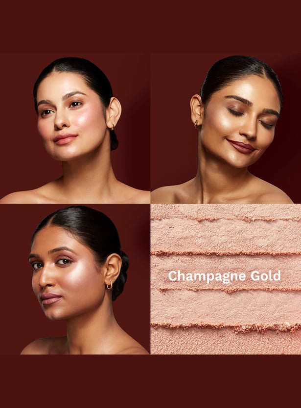 PILGRIM Highlighter Duo The Gold Rhythm Champangne Gold & Rose Gold- 11g
