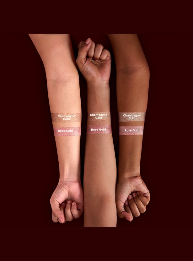 PILGRIM Highlighter Duo The Gold Rhythm Champangne Gold & Rose Gold- 11g