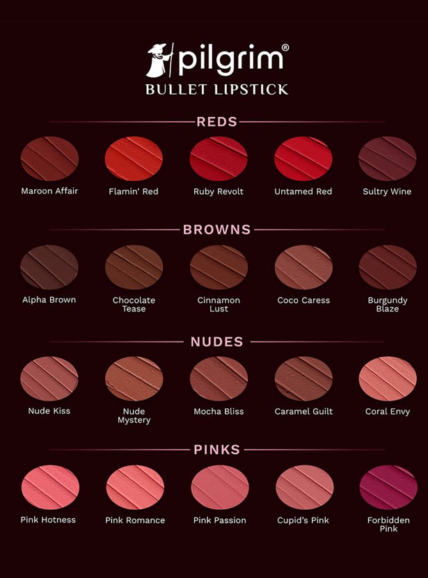 PILGRIM Velvet Matte Lipstick - Mocha Bliss - 4.2g