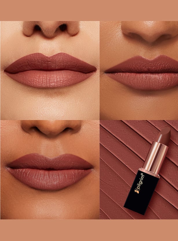 PILGRIM Velvet Matte Lipstick - Mocha Bliss - 4.2g