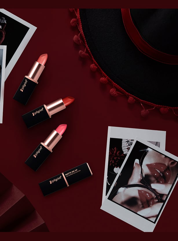 PILGRIM Matte Me Up The Spanish Collection Bullet Lipstick - Pink Romance - 4.2g