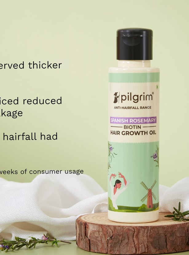 PILGRIM Spanish Rosemary & Biotin Hair Growth Oil - 100ml