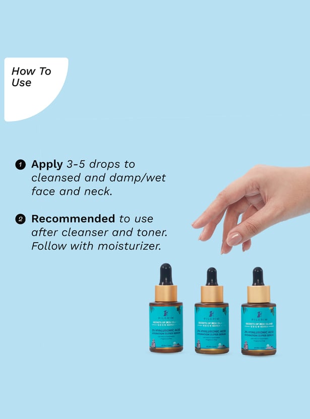 PILGRIM Hyaluronic Acid Hydration Super Serum - 30ml