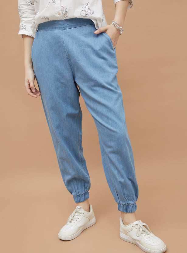 COLOUR ME Solid Joggers