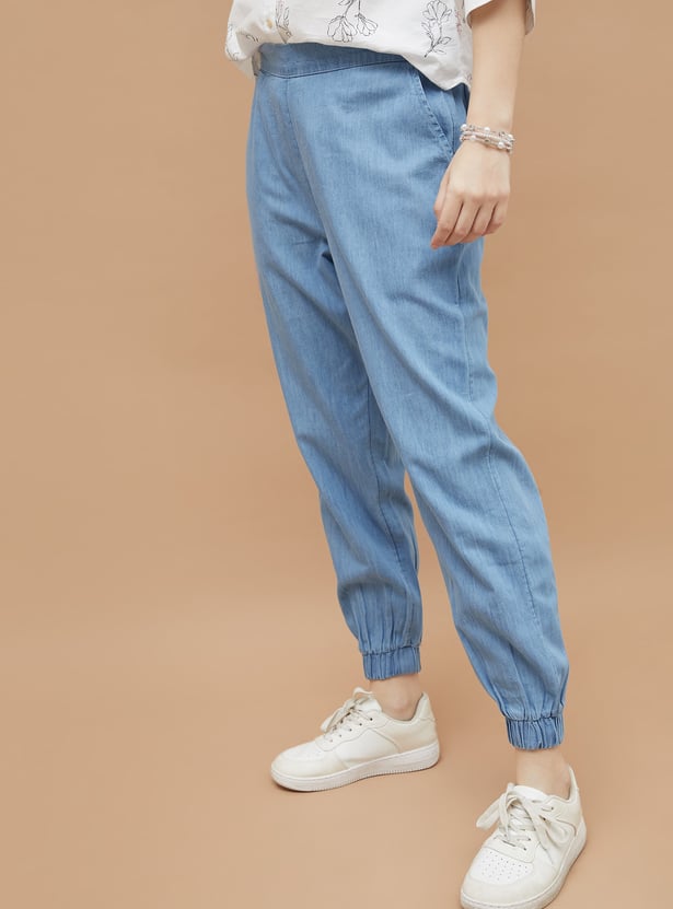 COLOUR ME Solid Joggers