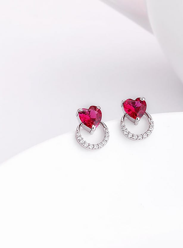 GIVA Sterling Silver Embellished Studs